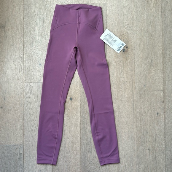 instill pant 25" vintage plum size 2 lululemon nwt - Picture 2 of 14